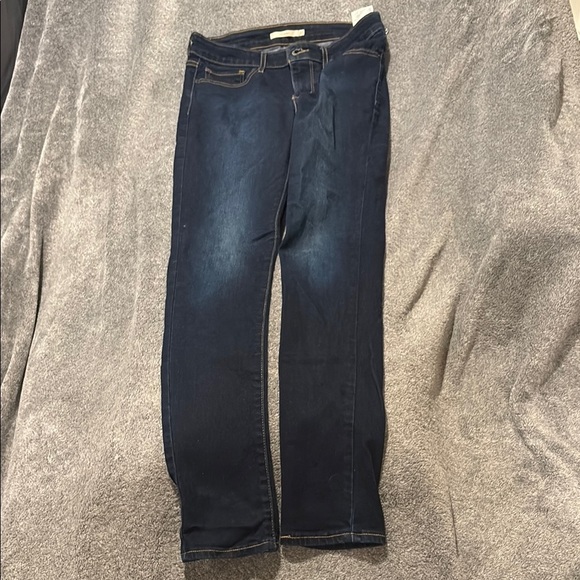 Levi's Denim - Levi's Dark Blue Straight Leg Women's Jeans